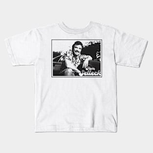 Tom Selleck Retro Kids T-Shirt